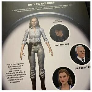 Westworld: OUTLAW DOLORES ~Diamond Select Toys~Walgreens~NEW in Package